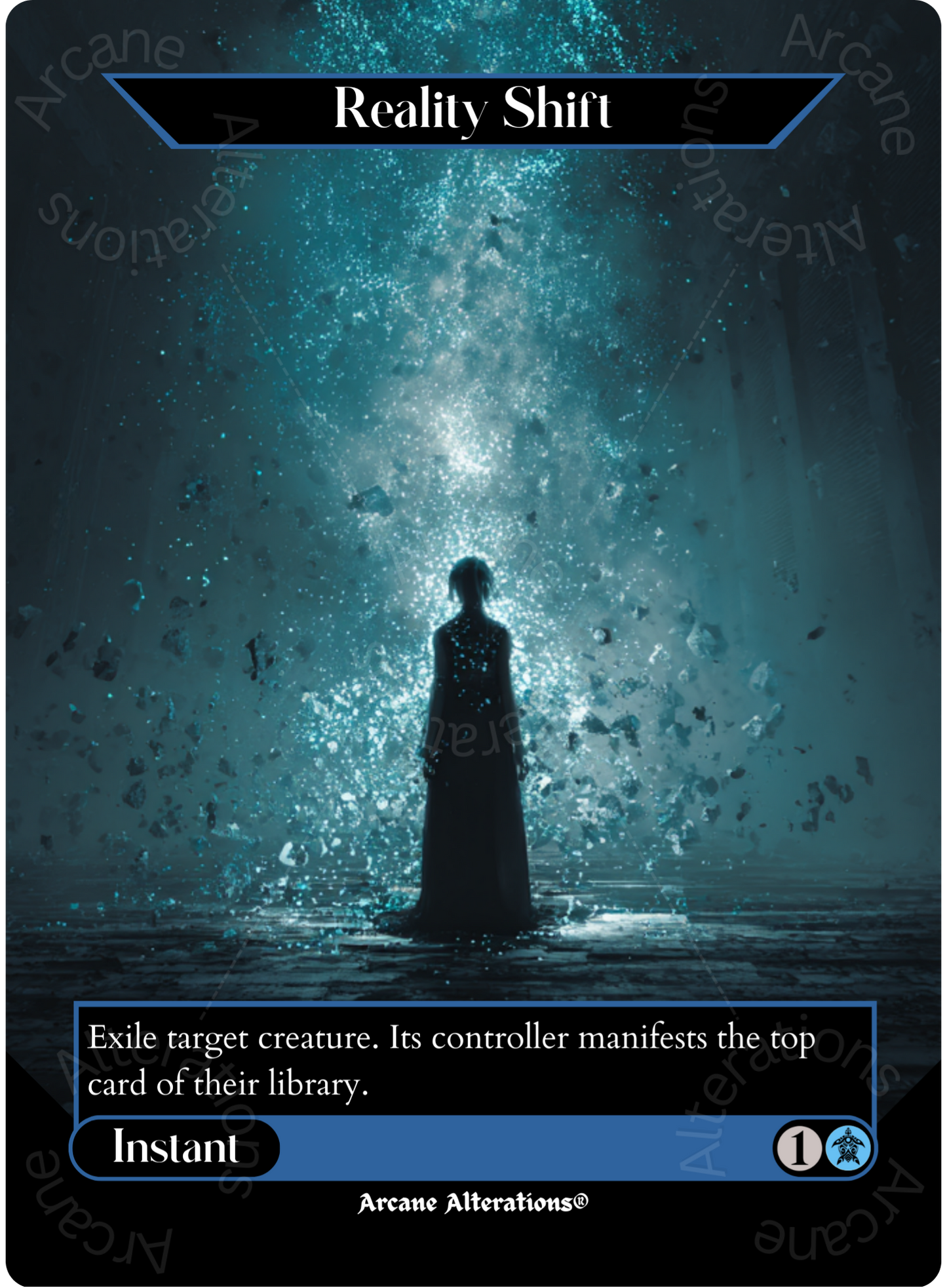 Reality Shift - Full Art Altered Art Custom Proxy Cards