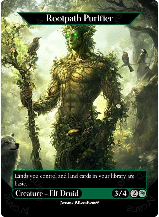 Rootpath Purifier - Full Art Altered Art Custom Proxy Cards