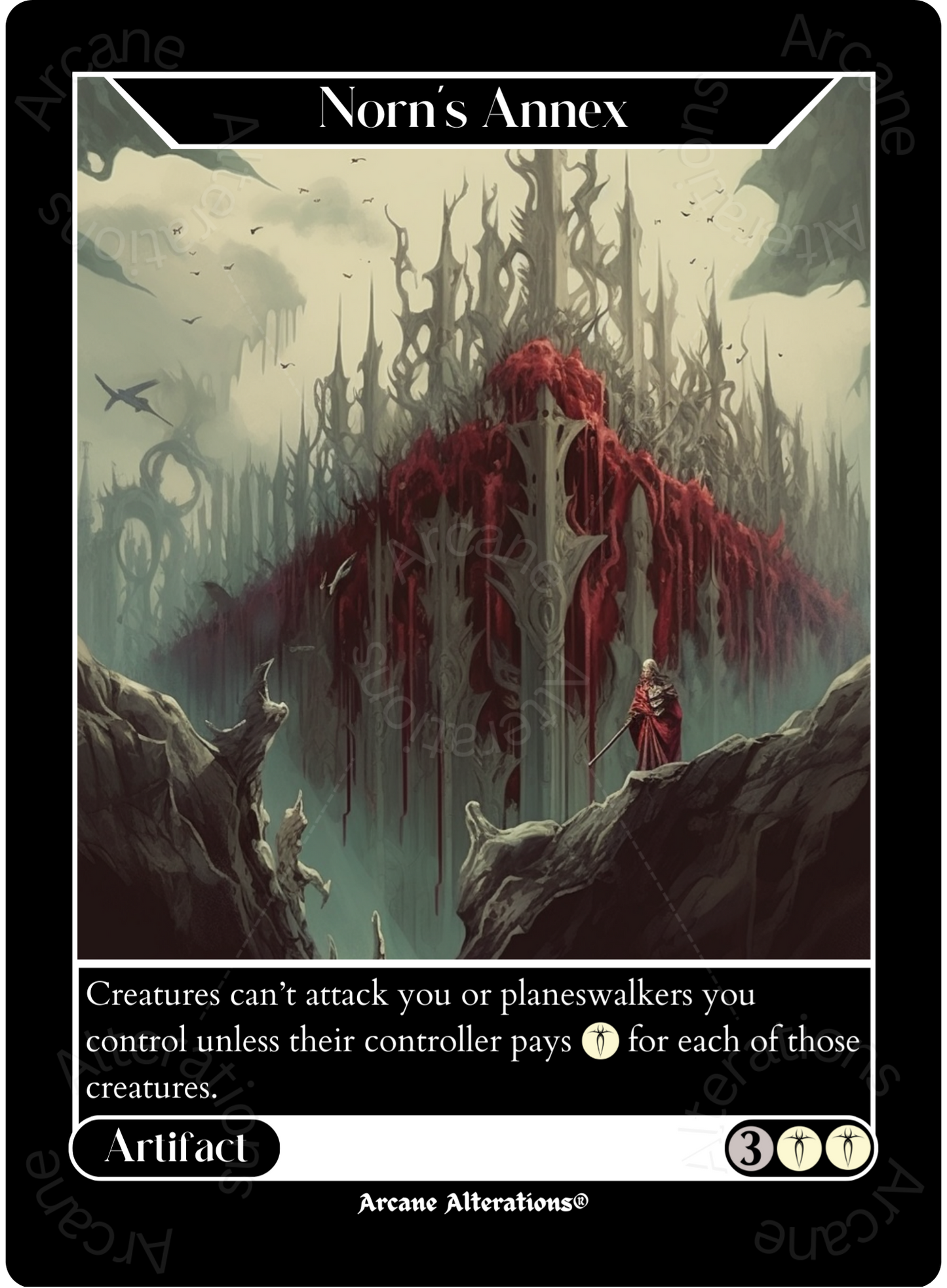Norn's Annex - High Quality Altered Art Custom Proxy Cards