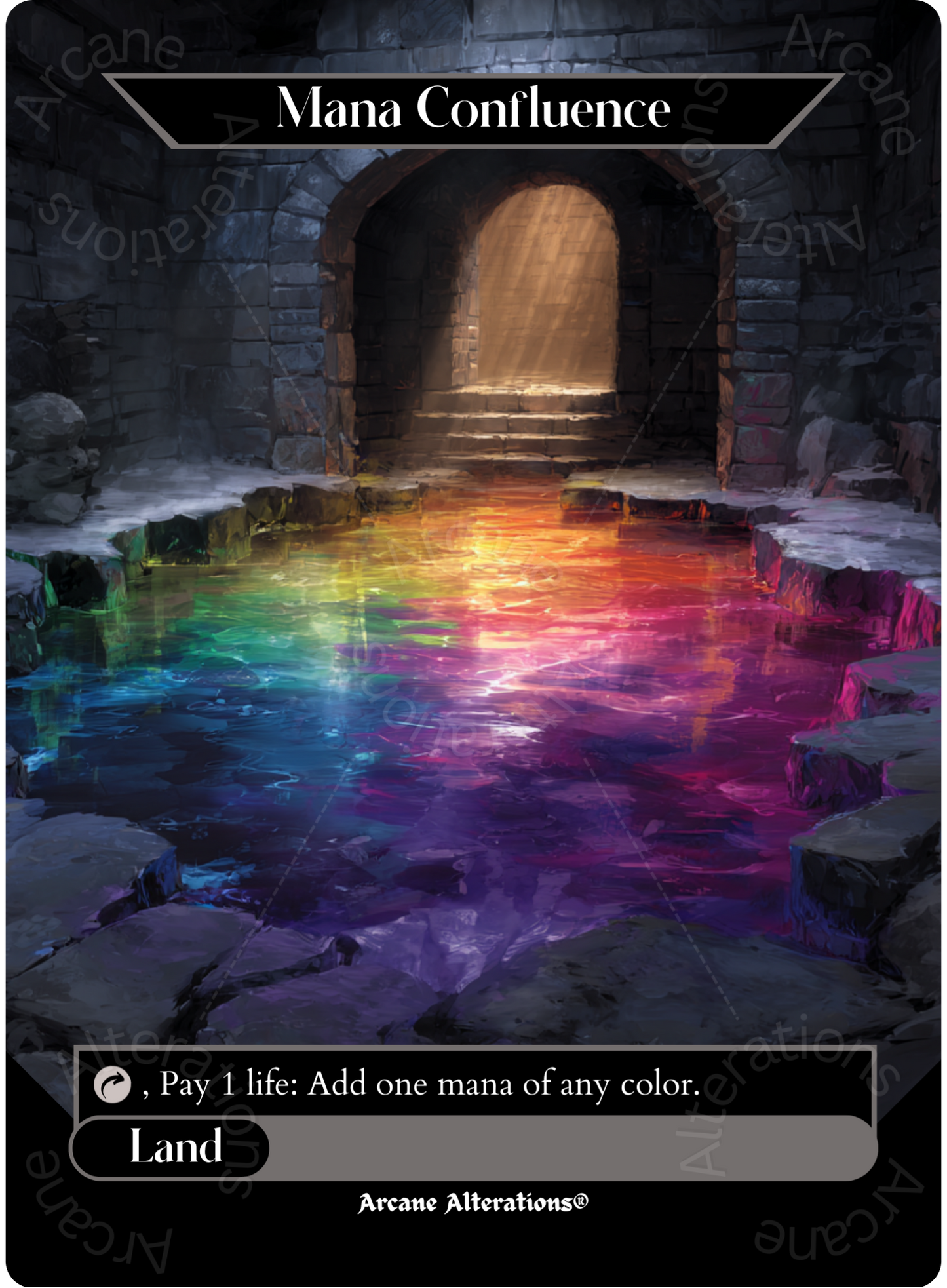 Mana Confluence - Full Art Altered Art Custom Proxy Cards