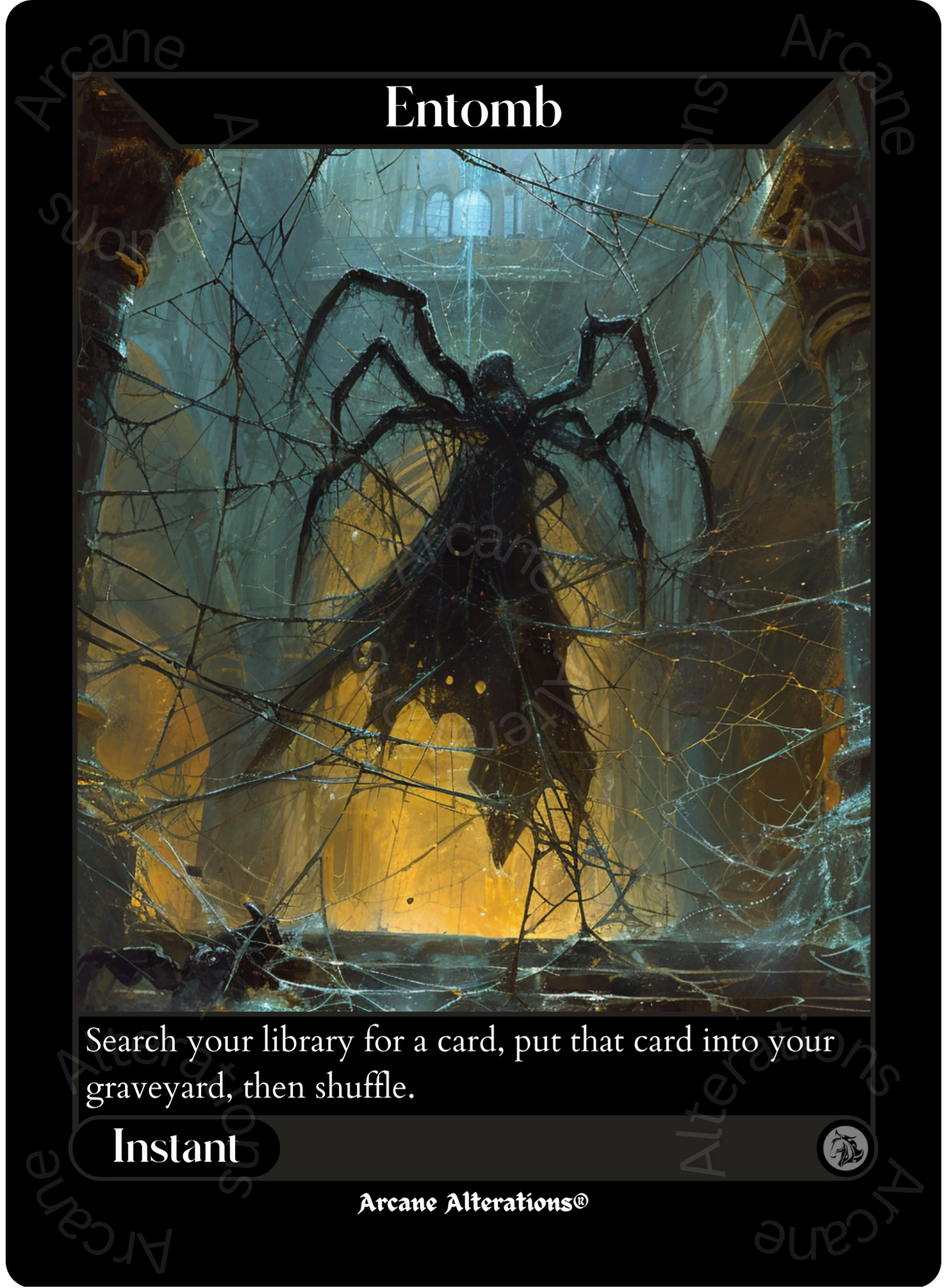 Entomb - High Quality Altered Art Custom Proxy Cards