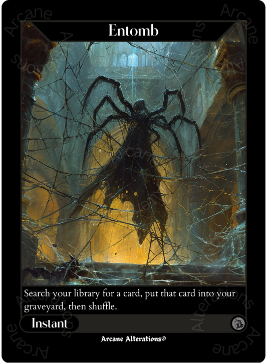 Entomb - High Quality Altered Art Custom Proxy Cards