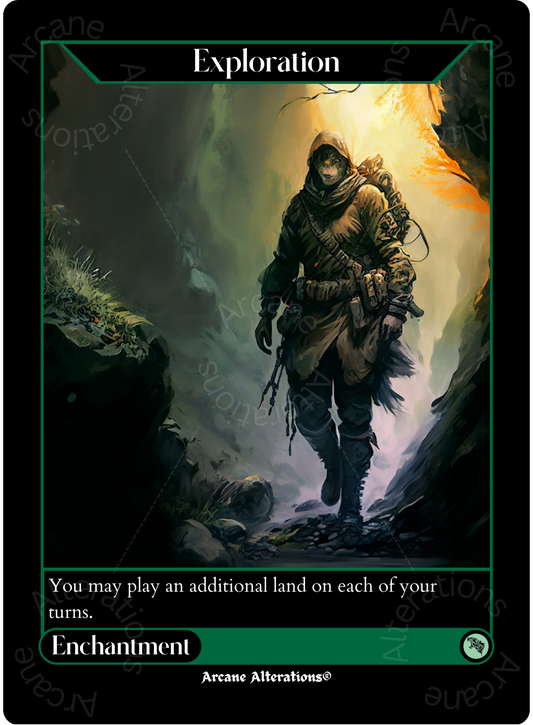 Exploration - High Quality Altered Art Custom Proxy Cards