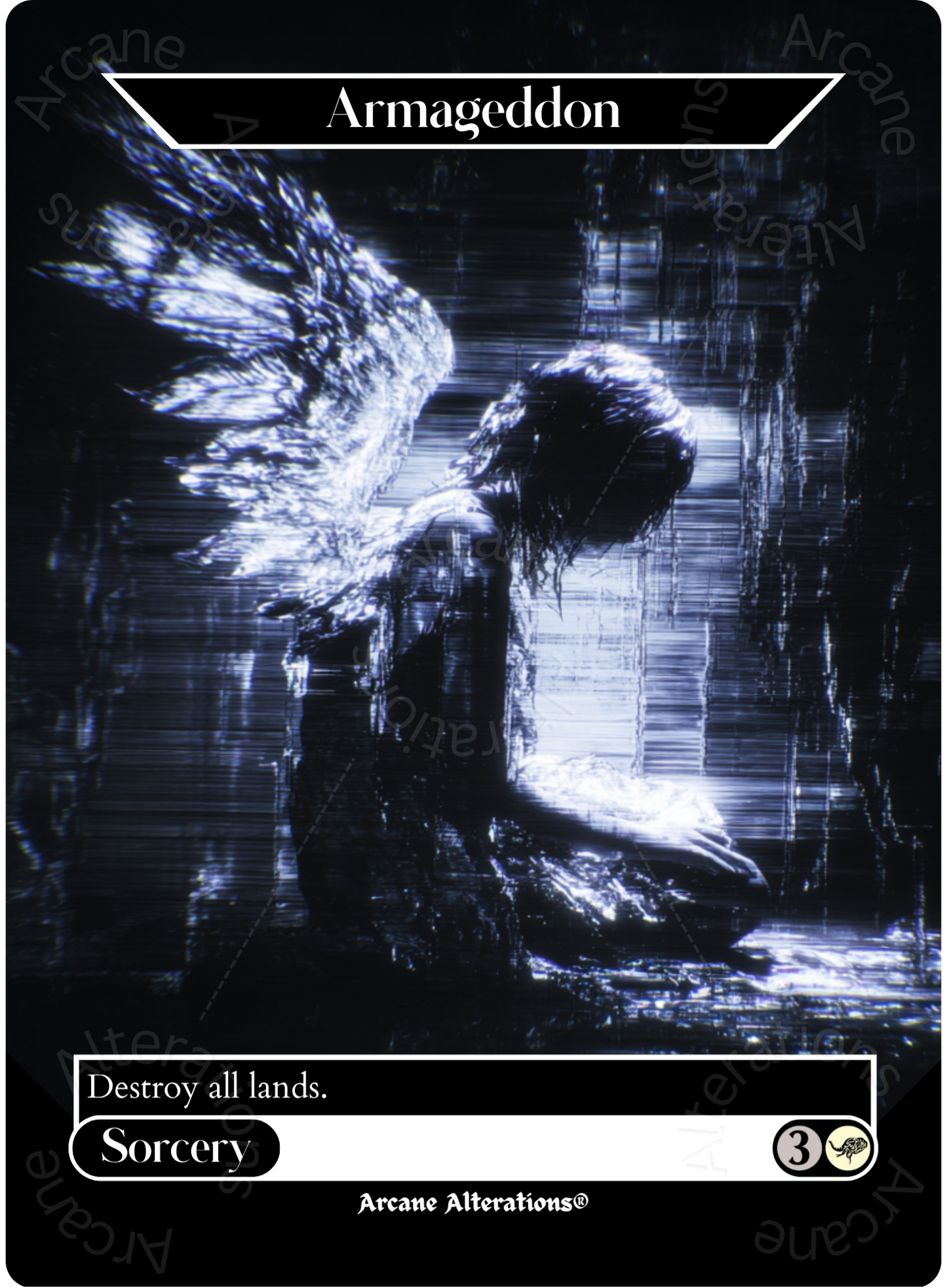 Armageddon - Full Art Altered Art Custom Proxy Cards