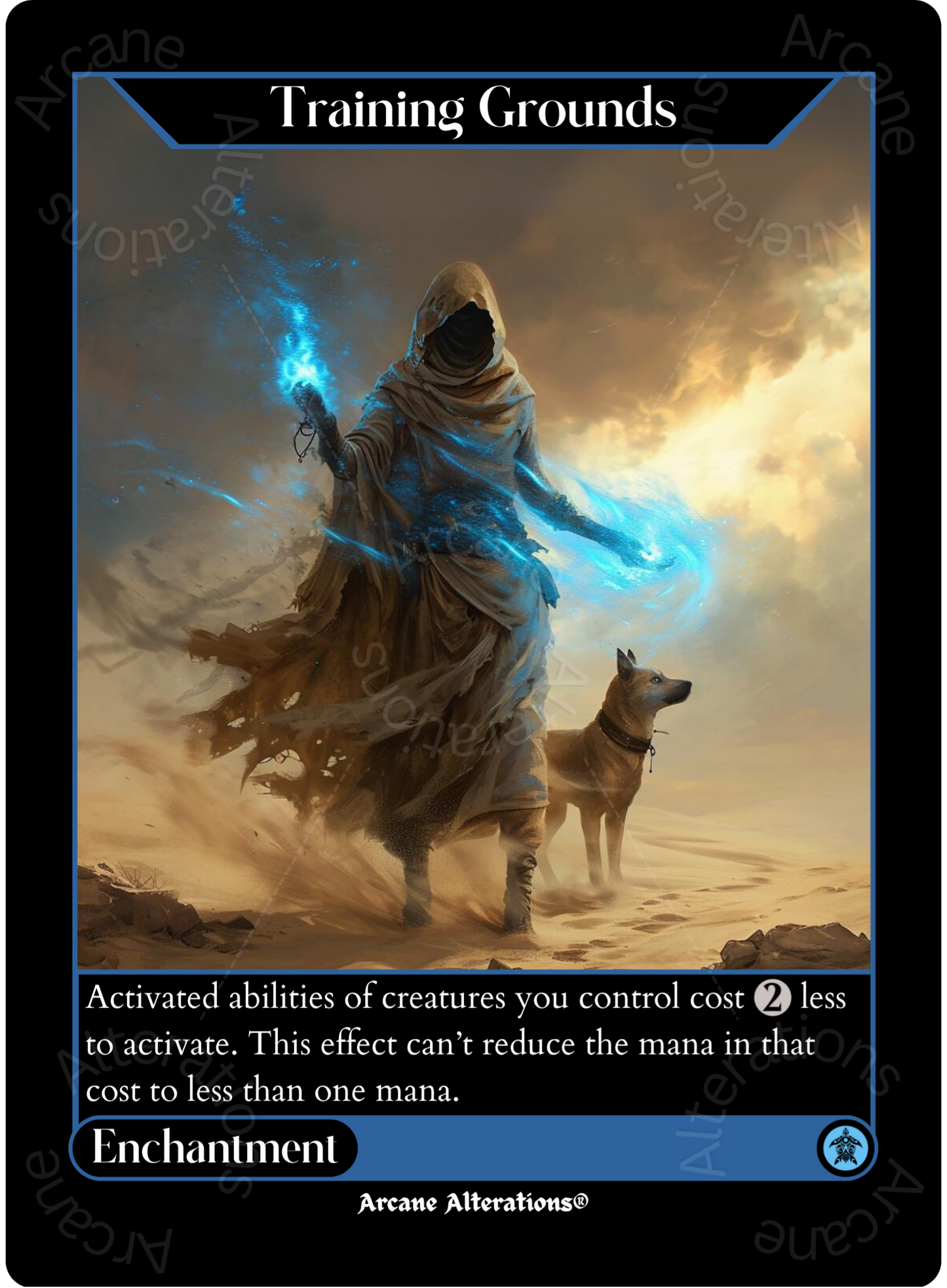 Training Grounds - High Quality Altered Art Custom Proxy Cards