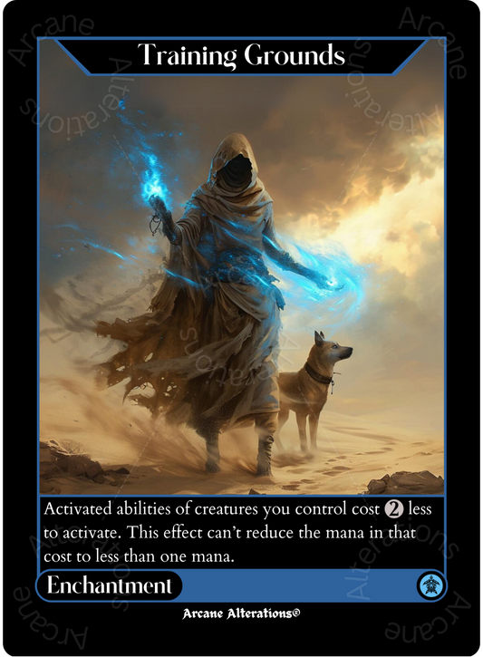 Training Grounds - High Quality Altered Art Custom Proxy Cards