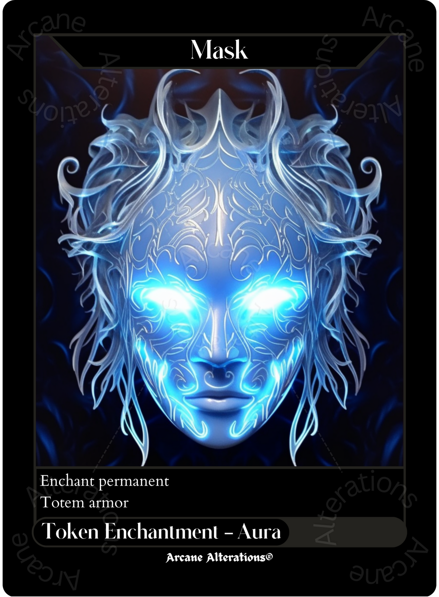 Mask Token - High Quality Altered Art Custom Proxy Cards