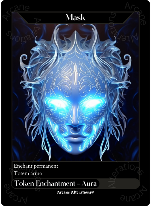 Mask Token - High Quality Altered Art Custom Proxy Cards