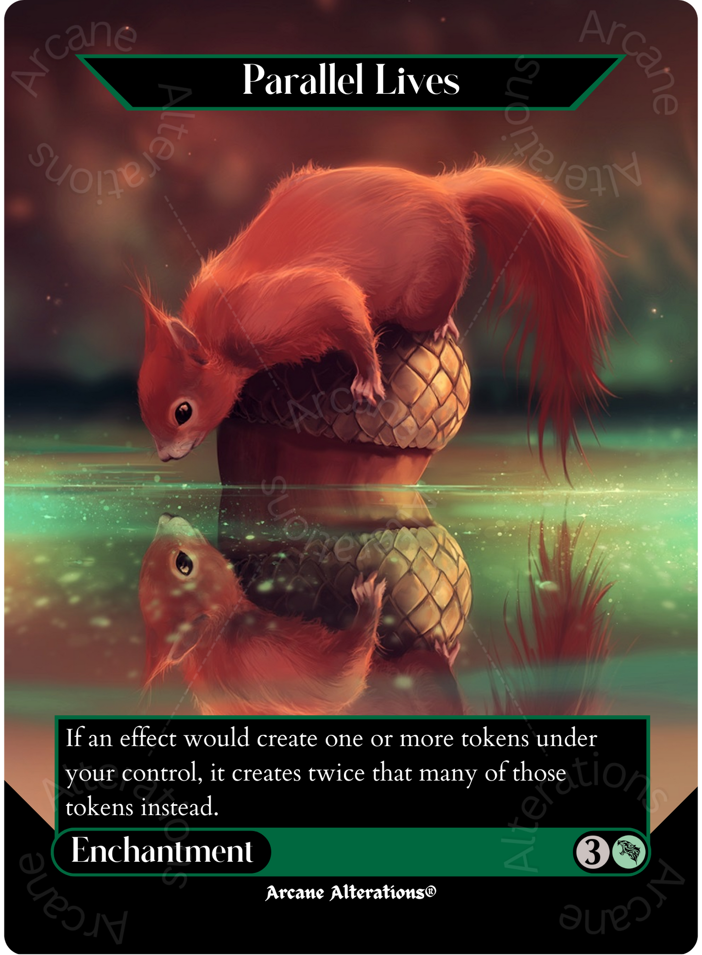 Parallel Lives - Full Art Altered Art Custom Proxy Cards