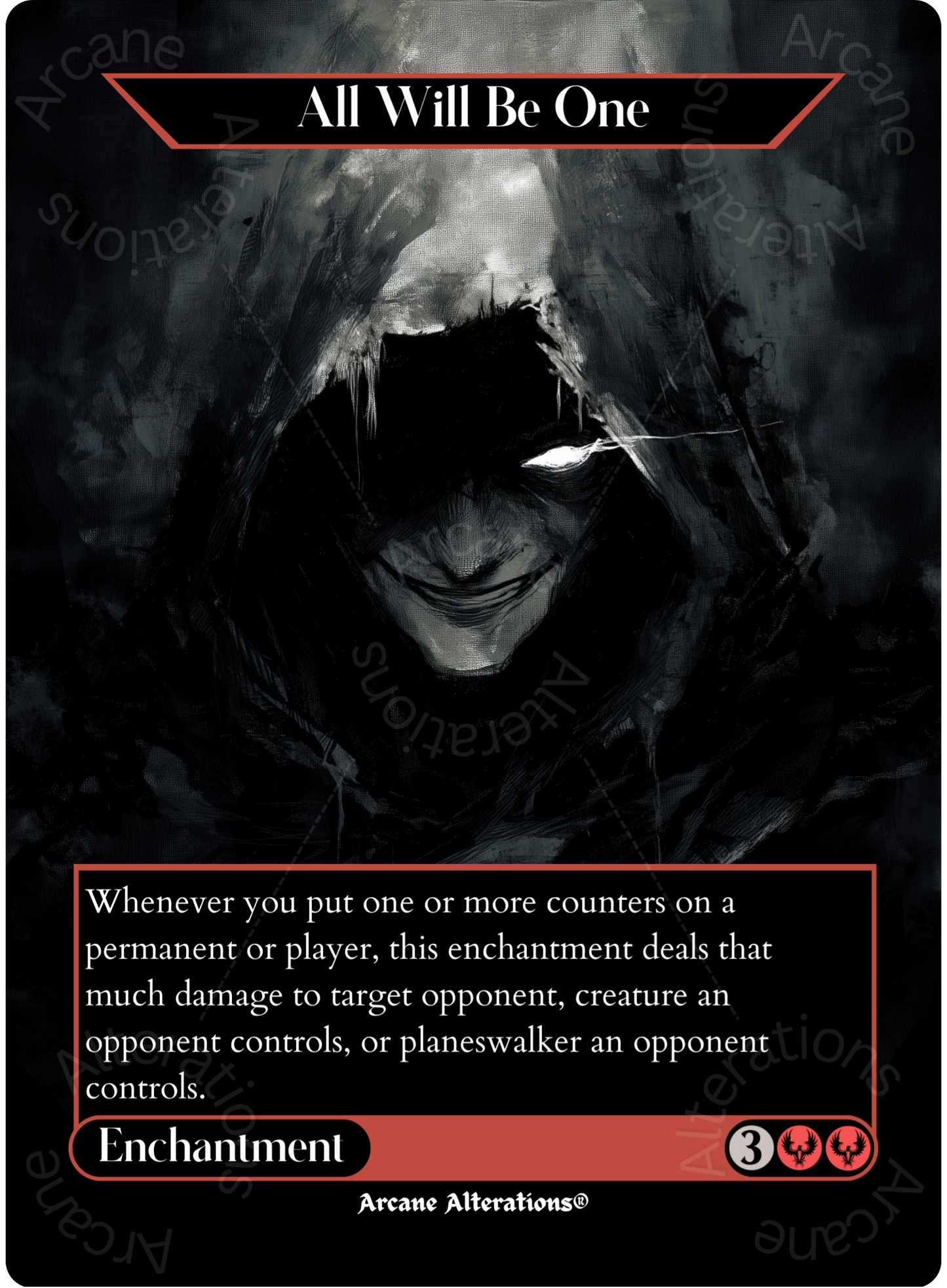 All Will Be One - Full Art Altered Art Custom Proxy Cards