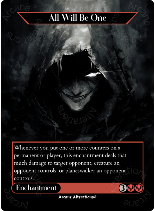 All Will Be One - Full Art Altered Art Custom Proxy Cards
