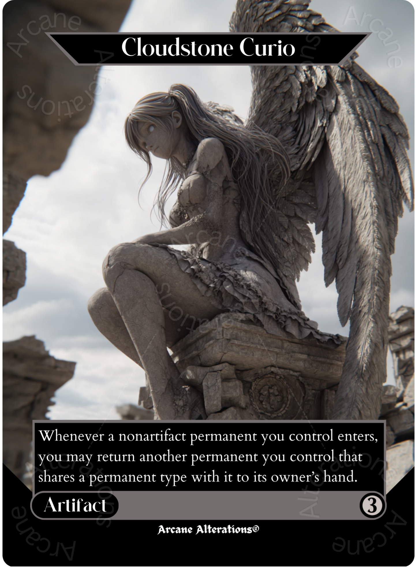 Cloudstone Curio - Full Art Altered Art Custom Proxy Cards