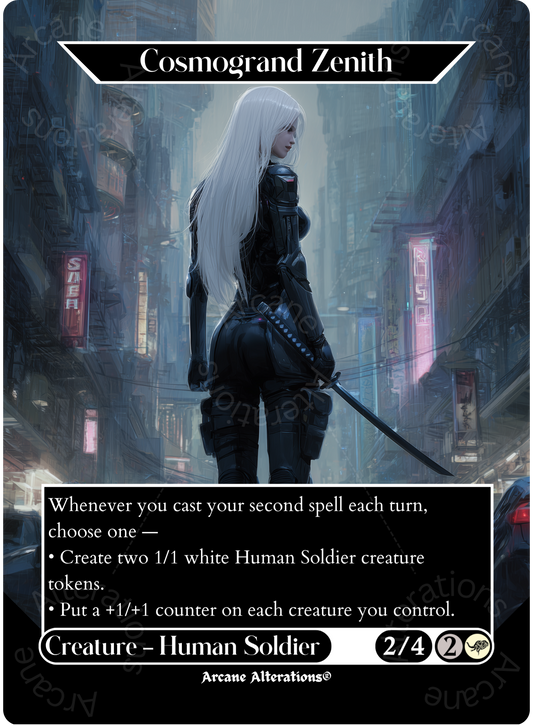 Cosmogrand Zenith - Full Art Altered Art Custom Proxy Cards