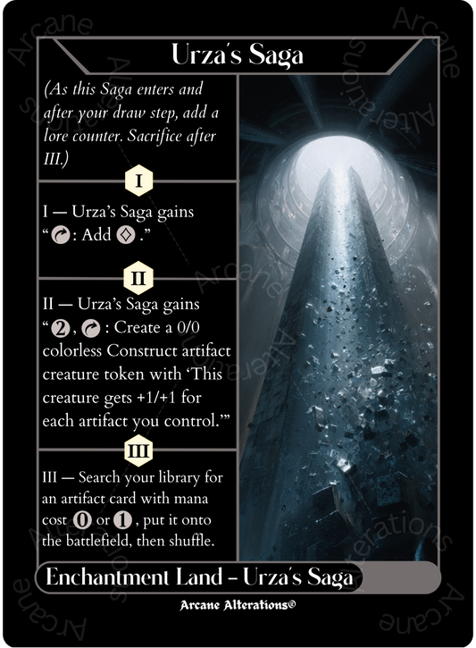 Urza's Saga - High Quality Altered Art Custom Proxy Cards