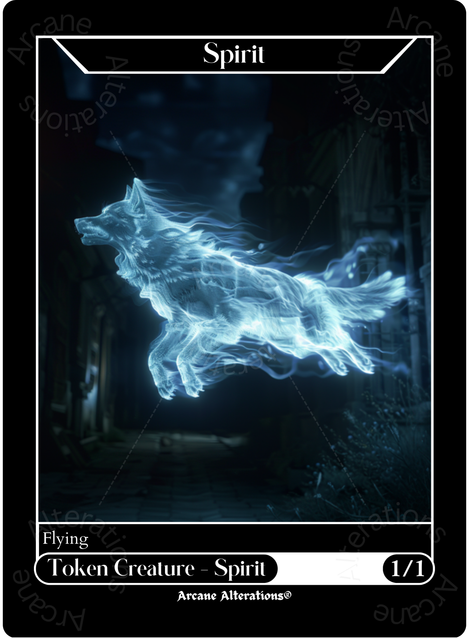 mtg spirit token cards Spirit Token (1/1 main image 0