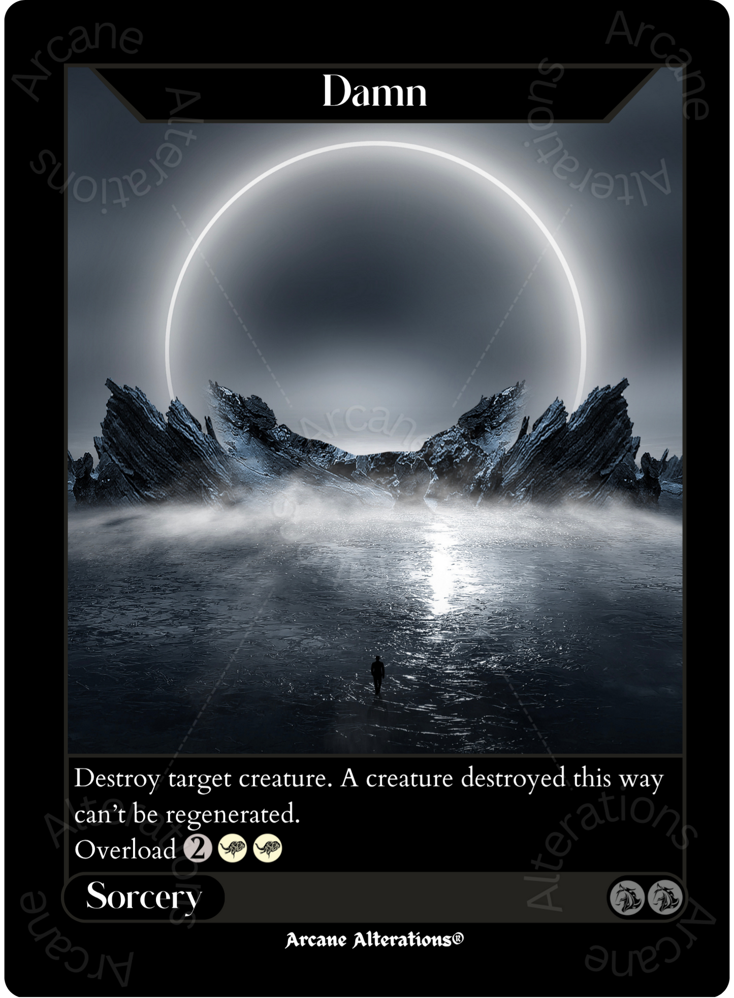 Damn - High Quality Altered Art Custom Proxy Cards