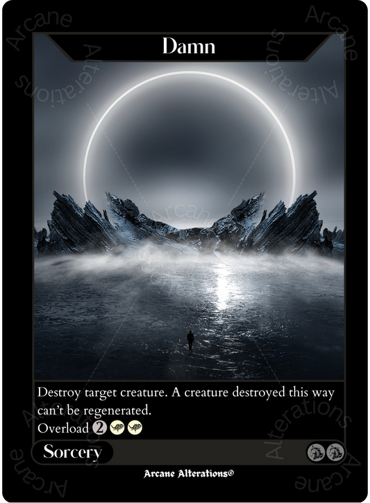 Damn - High Quality Altered Art Custom Proxy Cards