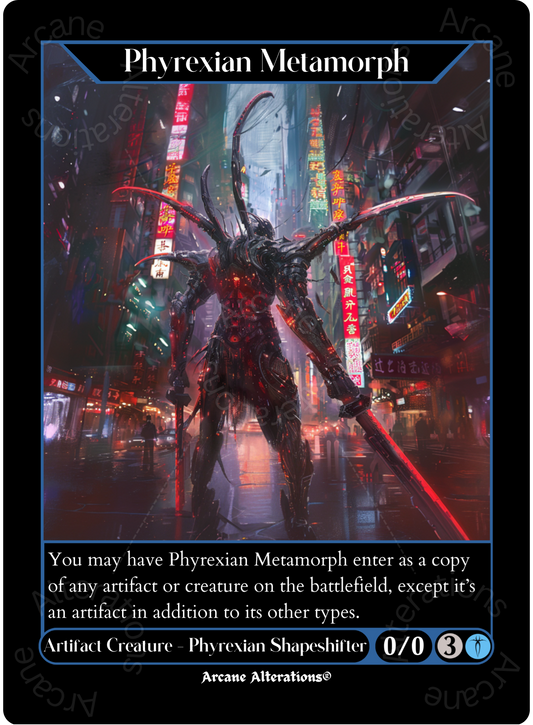 Phyrexian Metamorph - High Quality Altered Art Custom Proxy Cards