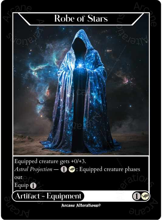 Robe of Stars - High Quality Altered Art Custom Proxy Cards