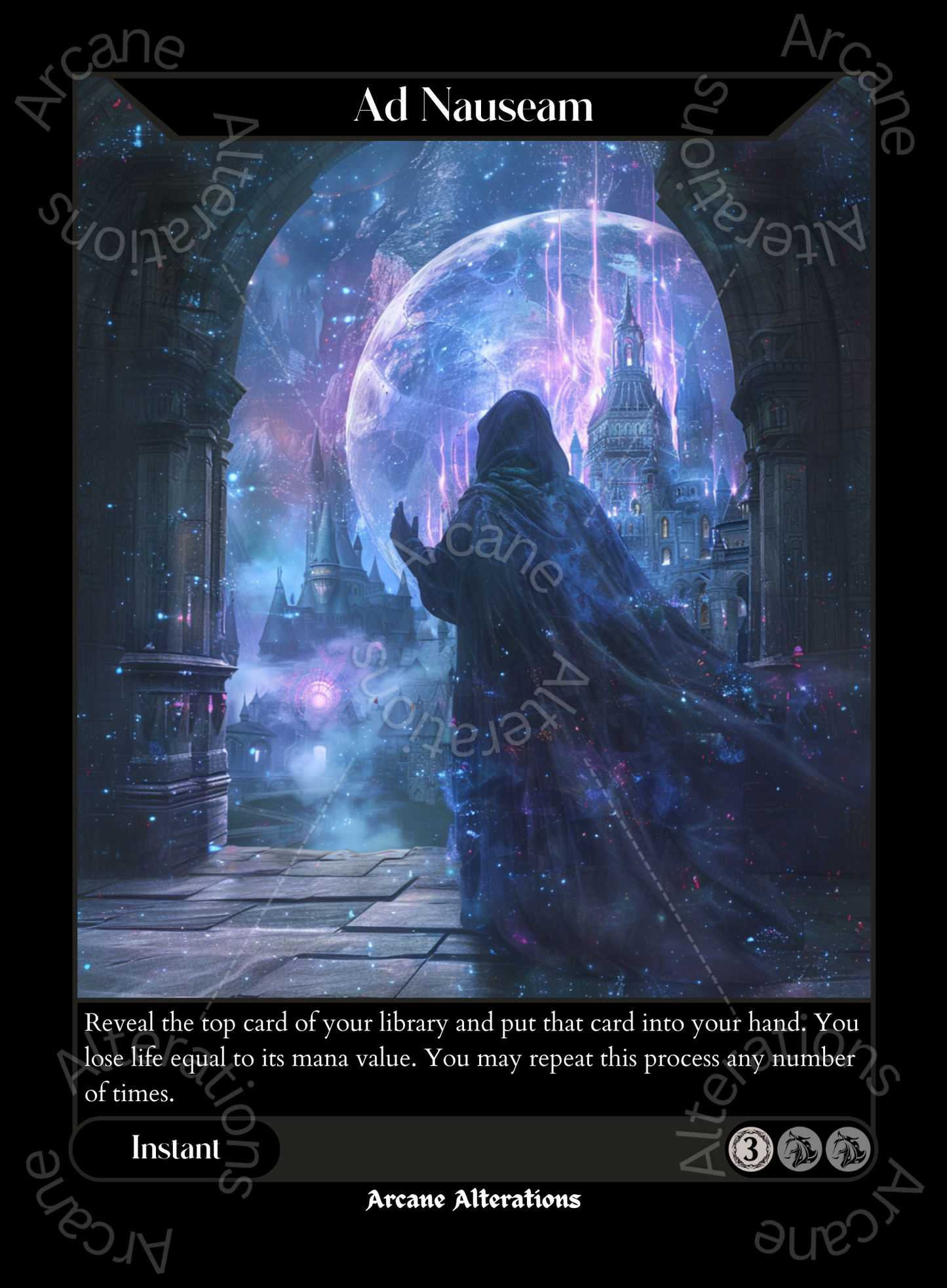 Ad Nauseam - High Quality Altered Art Custom Proxy Cards