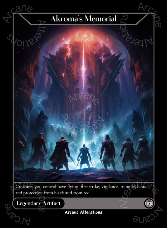 Akroma's Memorial - High Quality Altered Art Custom Proxy Cards