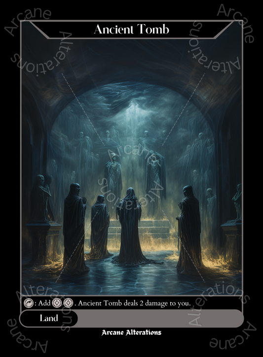 Ancient Tomb - High Quality Altered Art Custom Proxy Cards