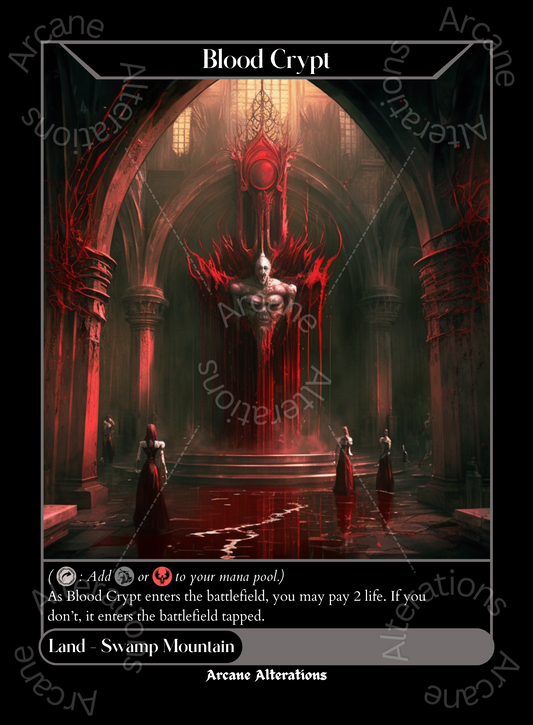 Blood Crypt - High Quality Altered Art Custom Proxy Cards