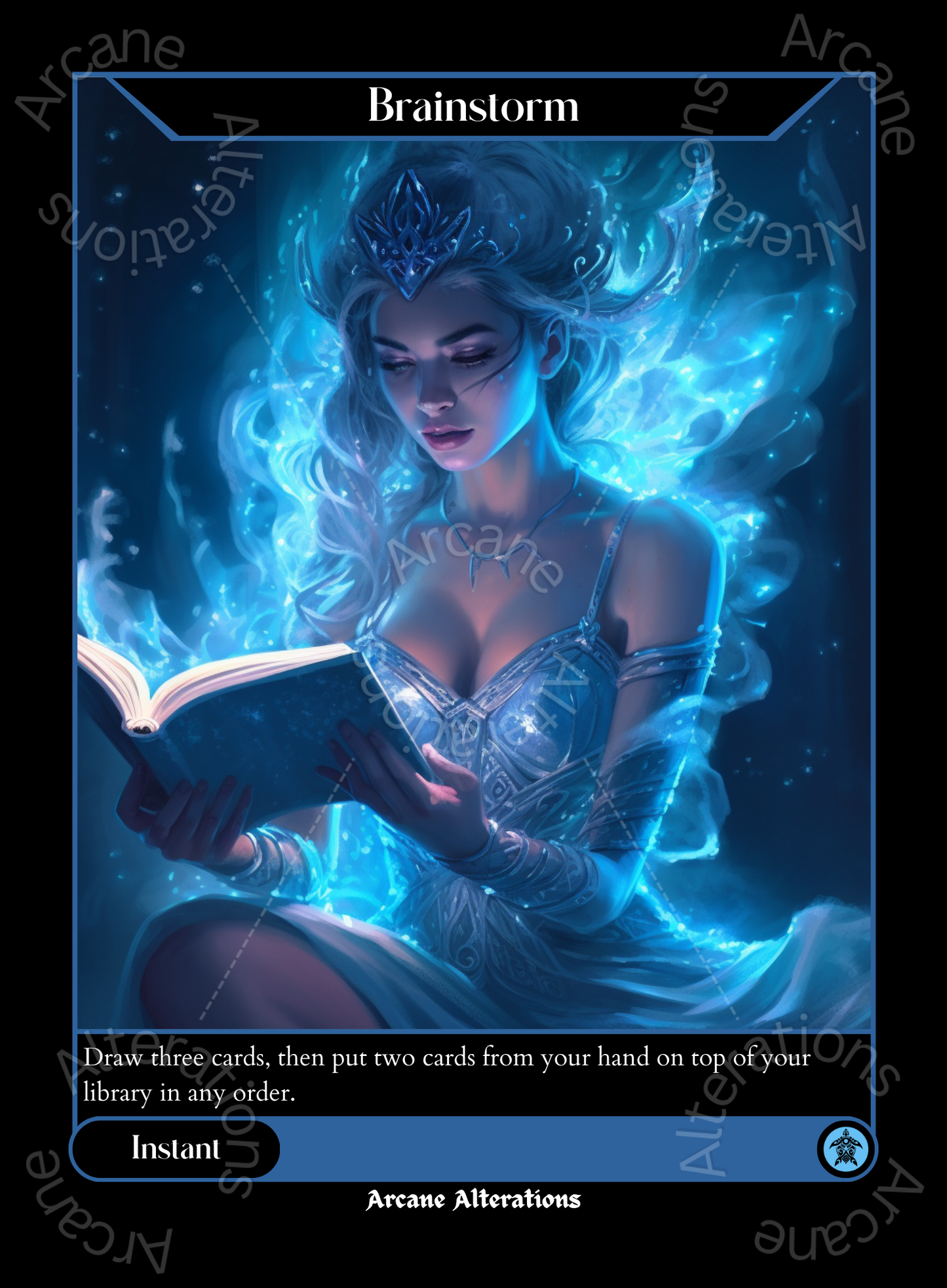 Brainstorm - High Quality Altered Art Custom Proxy Cards