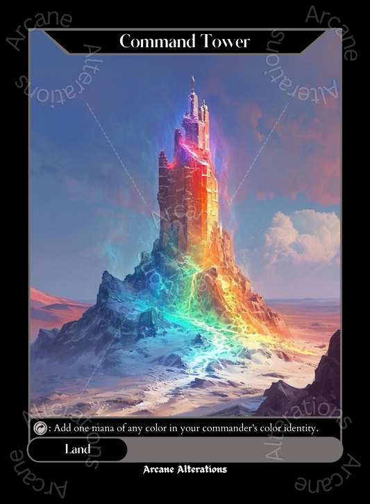 Command Tower - High Quality Altered Art Custom Proxy Cards