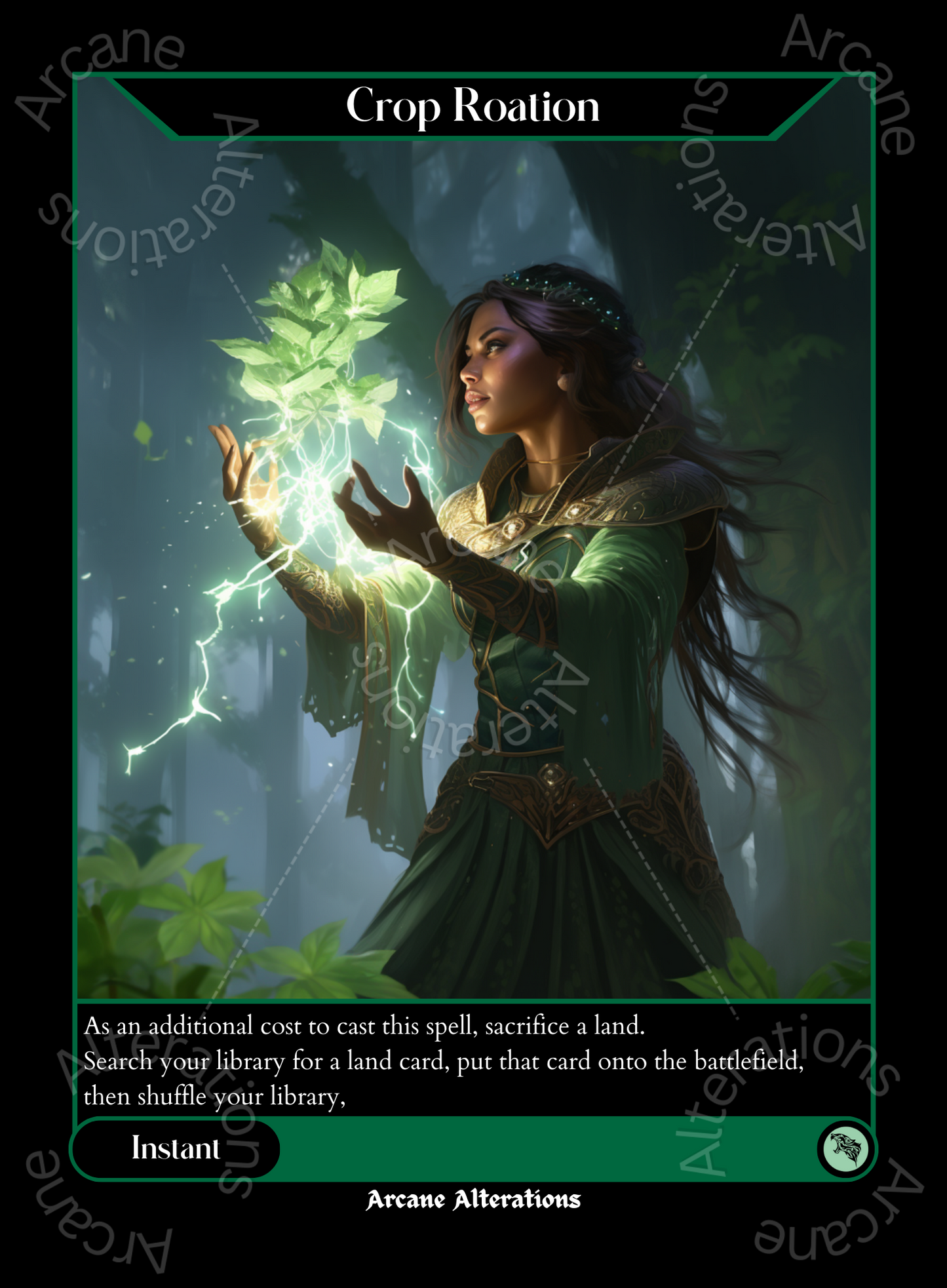 Crop Rotation - High Quality Altered Art Custom Proxy Cards