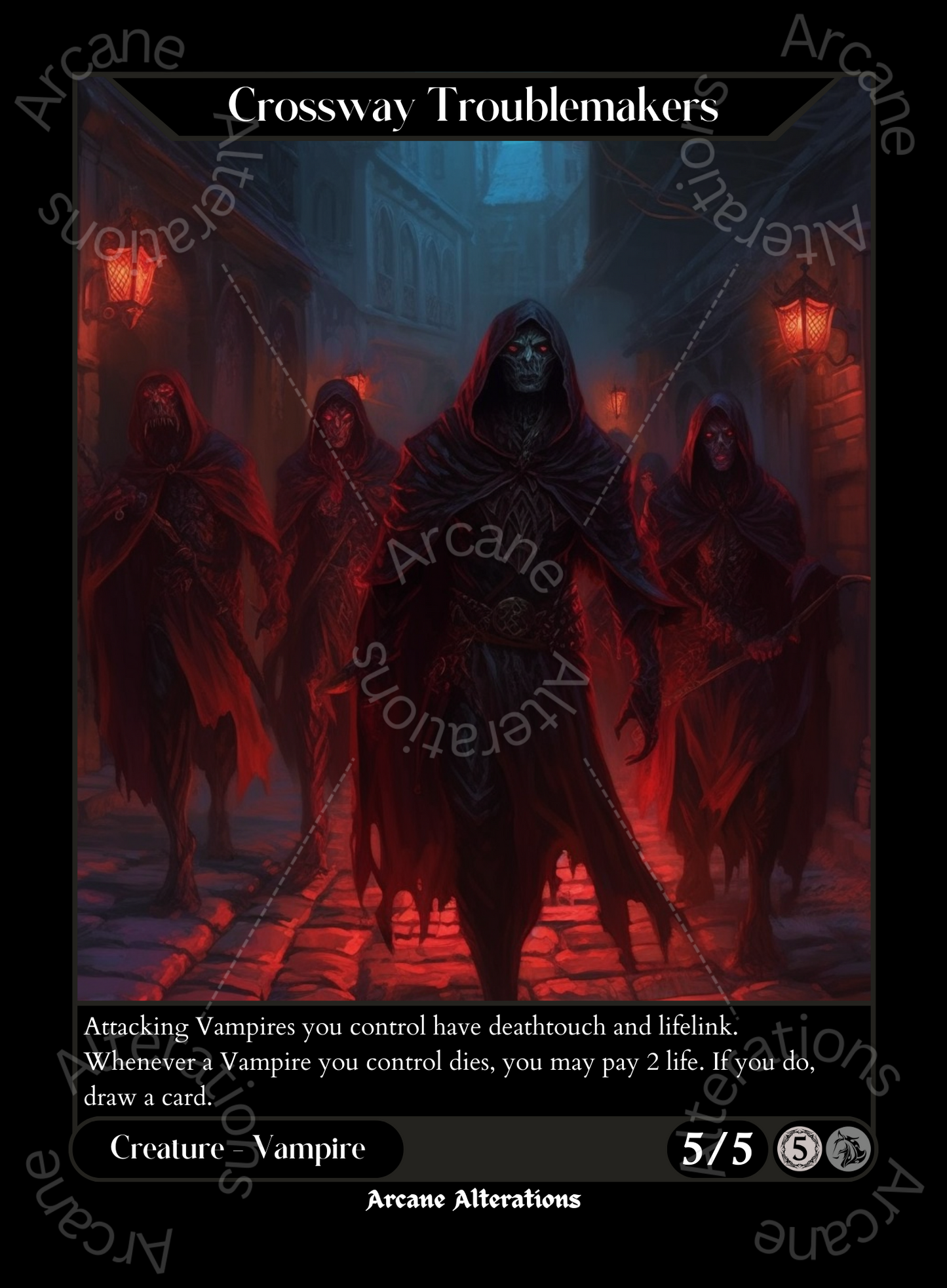 Crossway Troublemakers - High Quality Altered Art Custom Proxy Cards