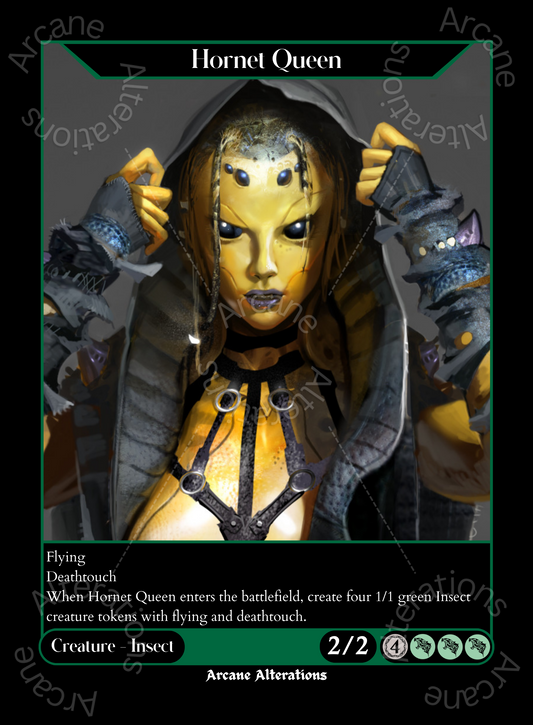 Hornet Queen D'vora Mortal Kombat Crossover Single - High Quality Altered Art Custom Proxy Cards