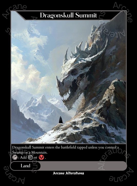 Dragonskull Summit - High Quality Altered Art Custom Proxy Cards