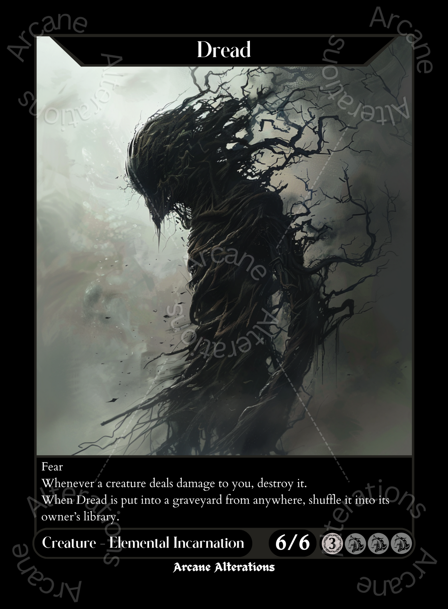 Dread - High Quality Altered Art Custom Proxy Cards