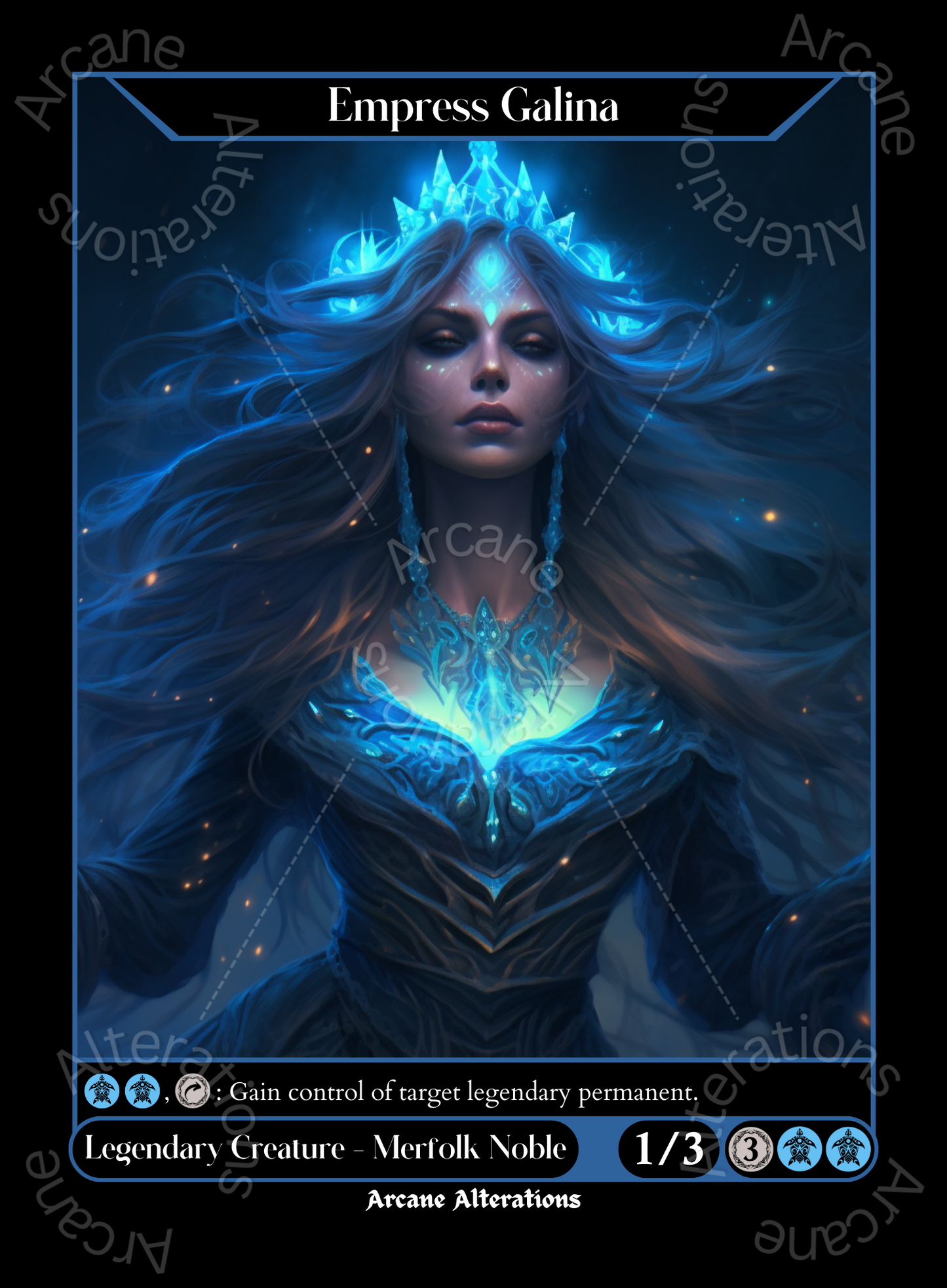 Empress Galina - High Quality Altered Art Custom Proxy Cards