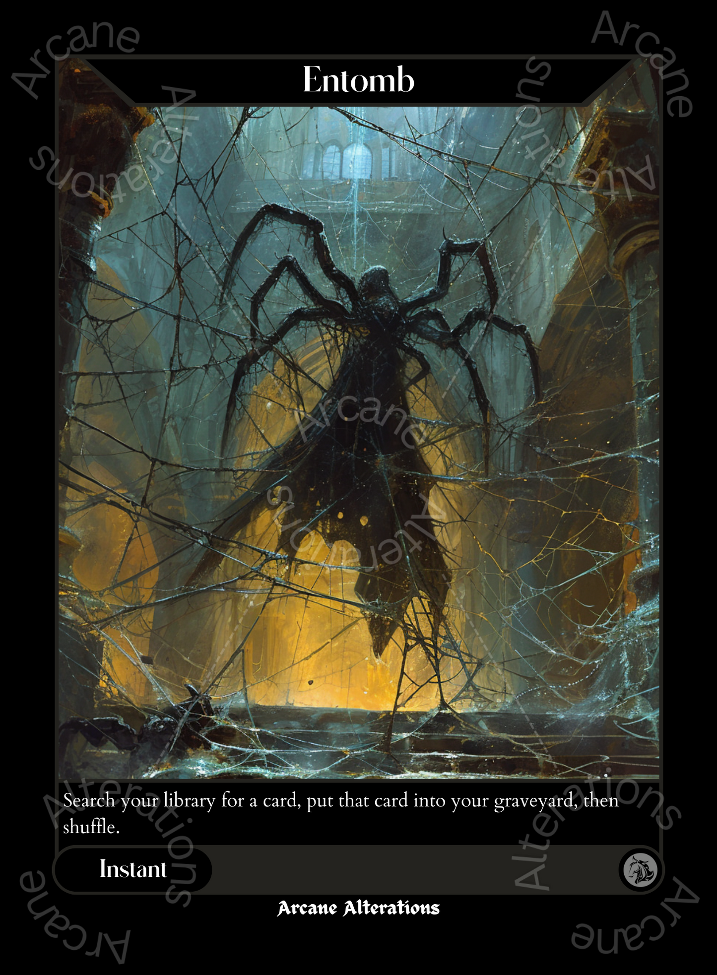 Entomb - High Quality Altered Art Custom Proxy Cards