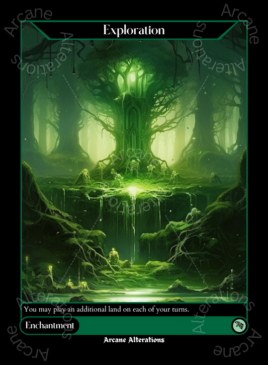 Exploration - High Quality Altered Art Custom Proxy Cards