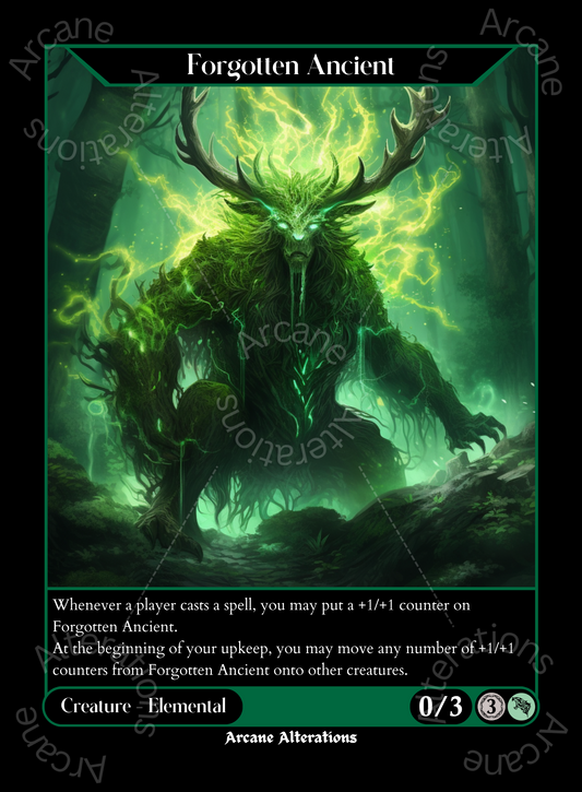 Forgotten Ancient - High Quality Altered Art Custom Proxy Cards