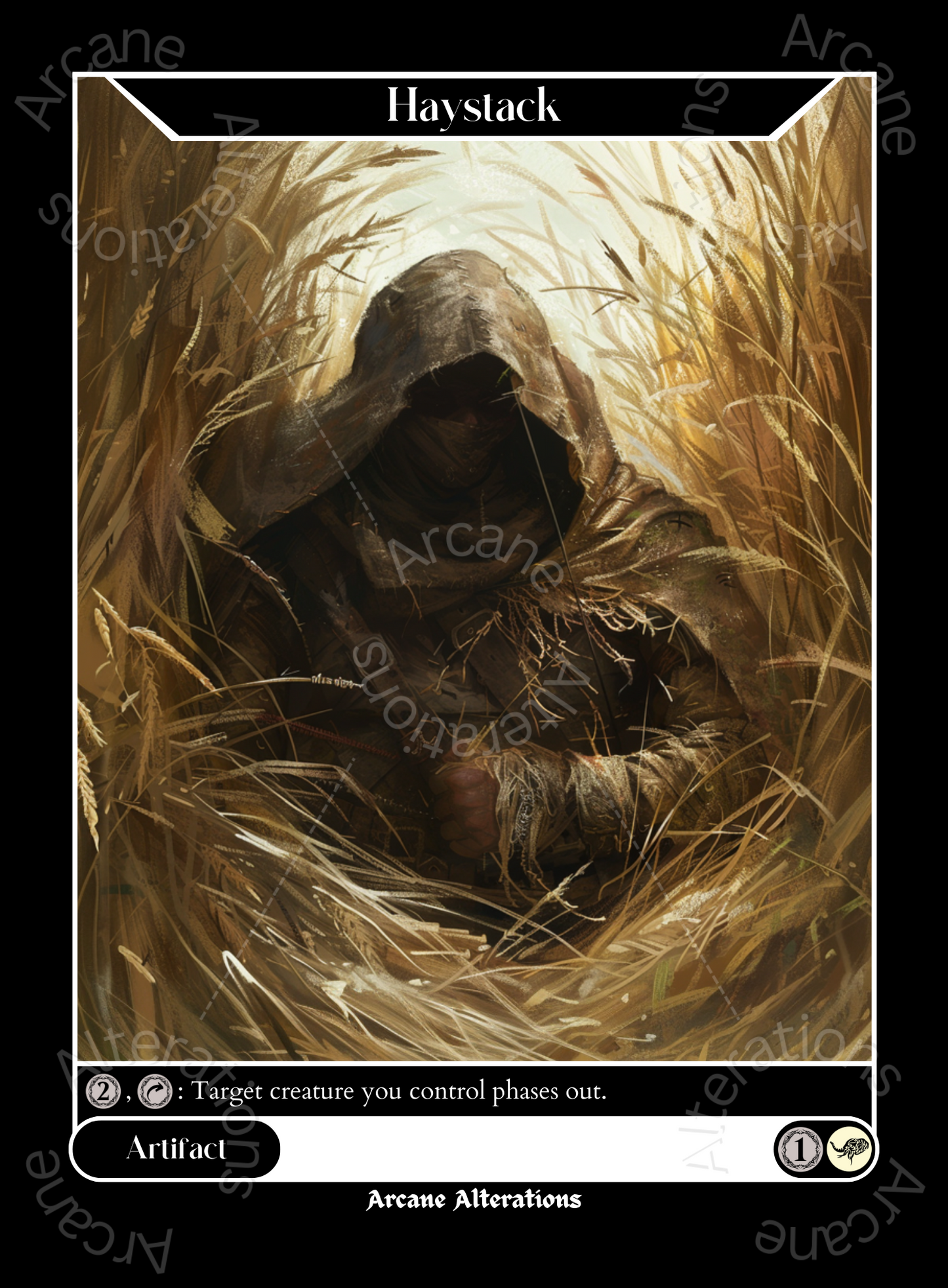 Haystack - High Quality Altered Art Custom Proxy Cards