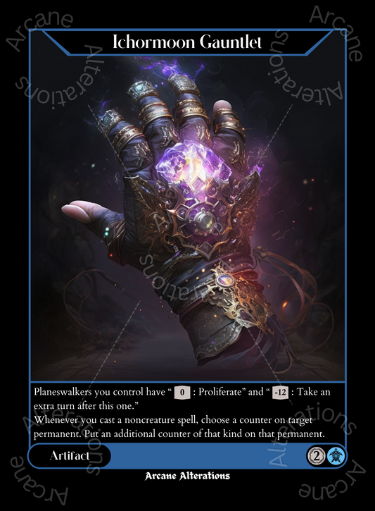 Ichormoon Gauntlet - High Quality Altered Art Custom Proxy Cards