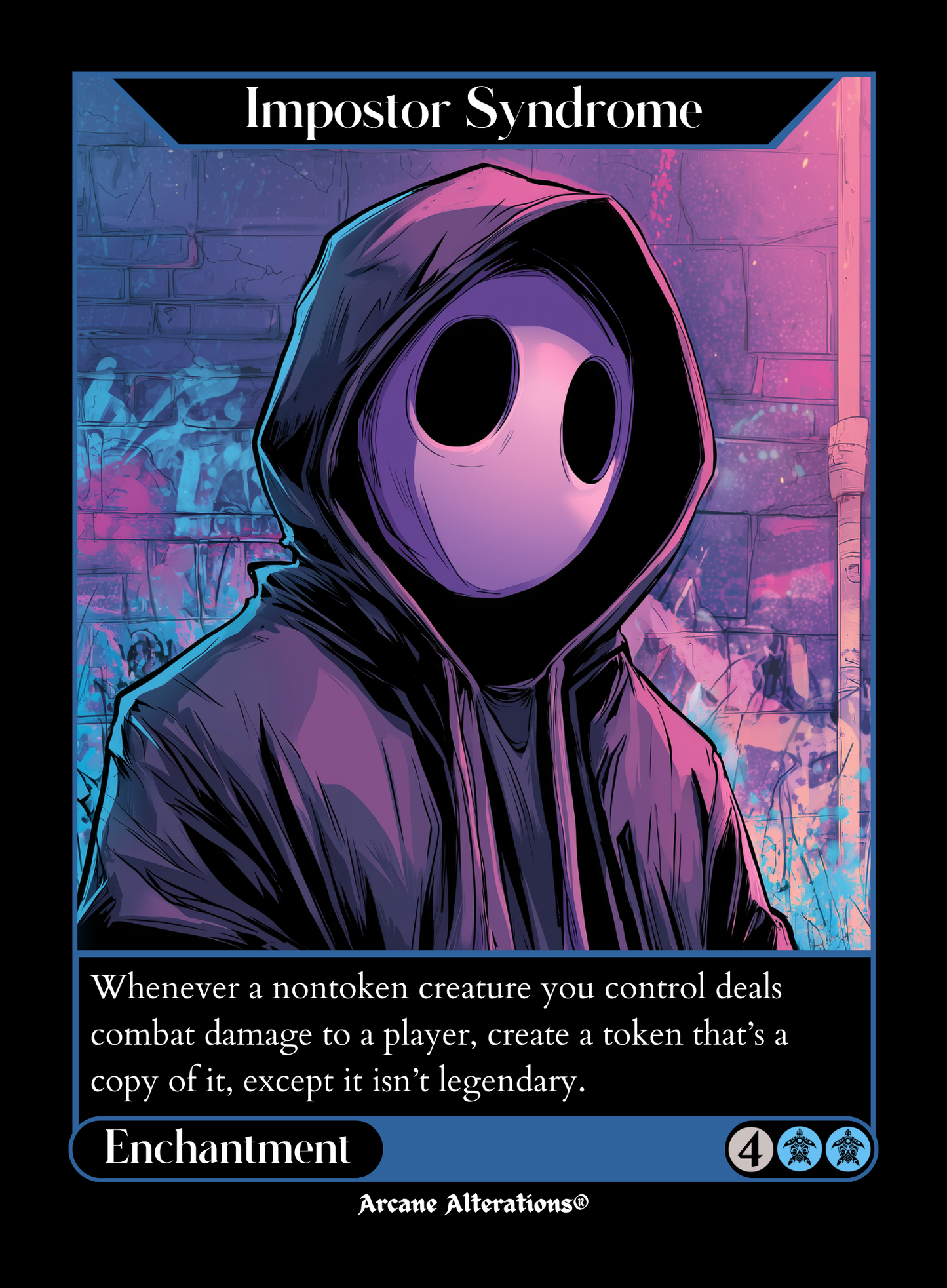 Imposter Syndrome - Full Art Altered Art Custom Proxy Cards