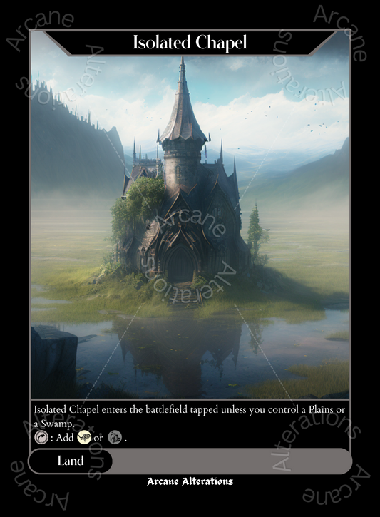 Isolated Chapel - High Quality Altered Art Custom Proxy Cards