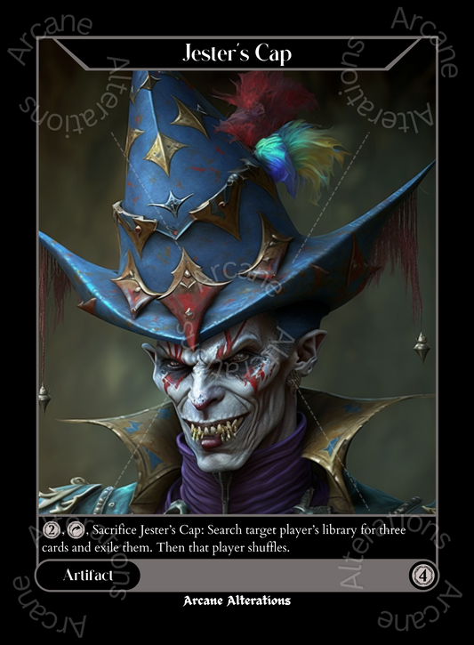 Jester's Cap - High Quality Altered Art Custom Proxy Cards