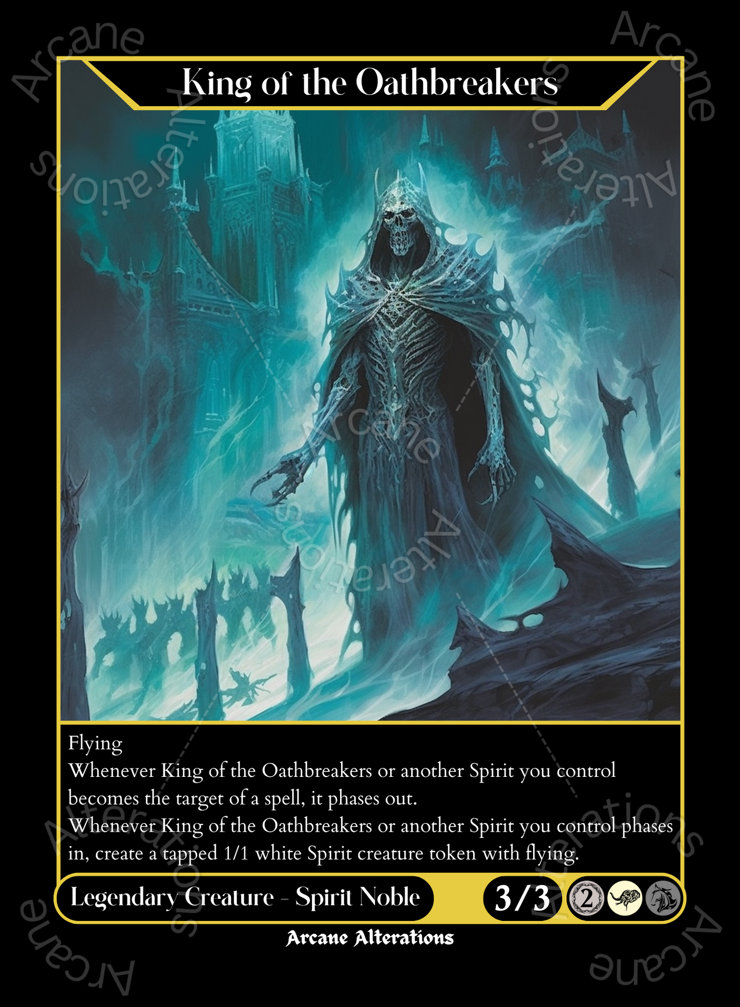 King of the Oathbreakers - High Quality Altered Art Custom Proxy Cards