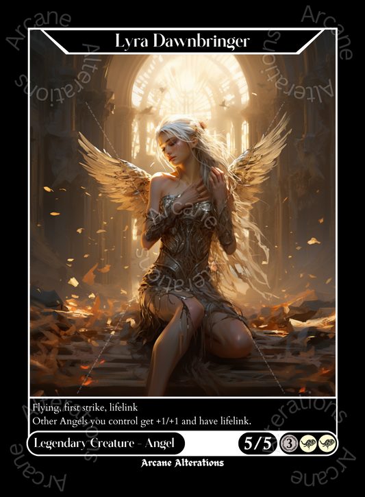 Lyra Dawnbringer - High Quality Altered Art Custom Proxy Cards