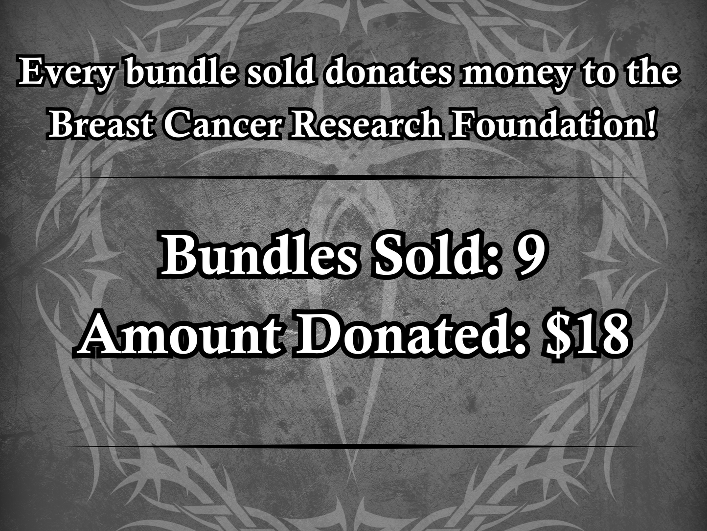 Breast Cancer Charity Bundle Pack