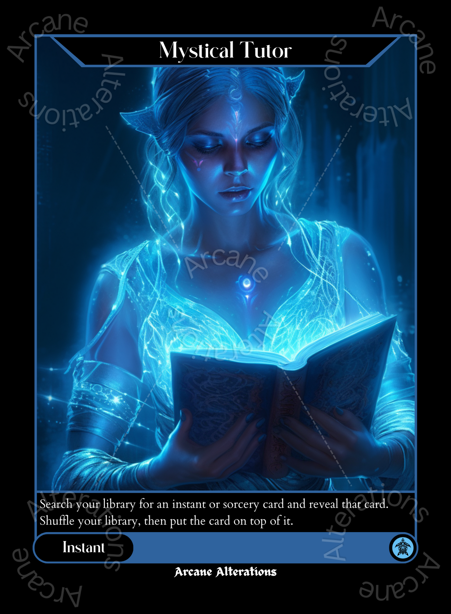 Mystical Tutor - High Quality Altered Art Custom Proxy Cards