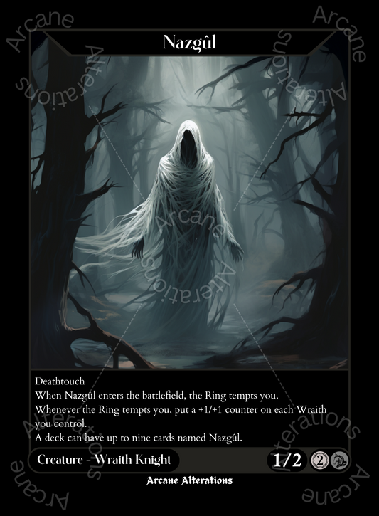 Nazgul - High Quality Altered Art Custom Proxy Cards