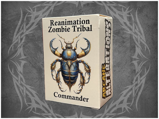 The Scarab God Zombie Tribal Reanimation Commander Deck Fully Customized