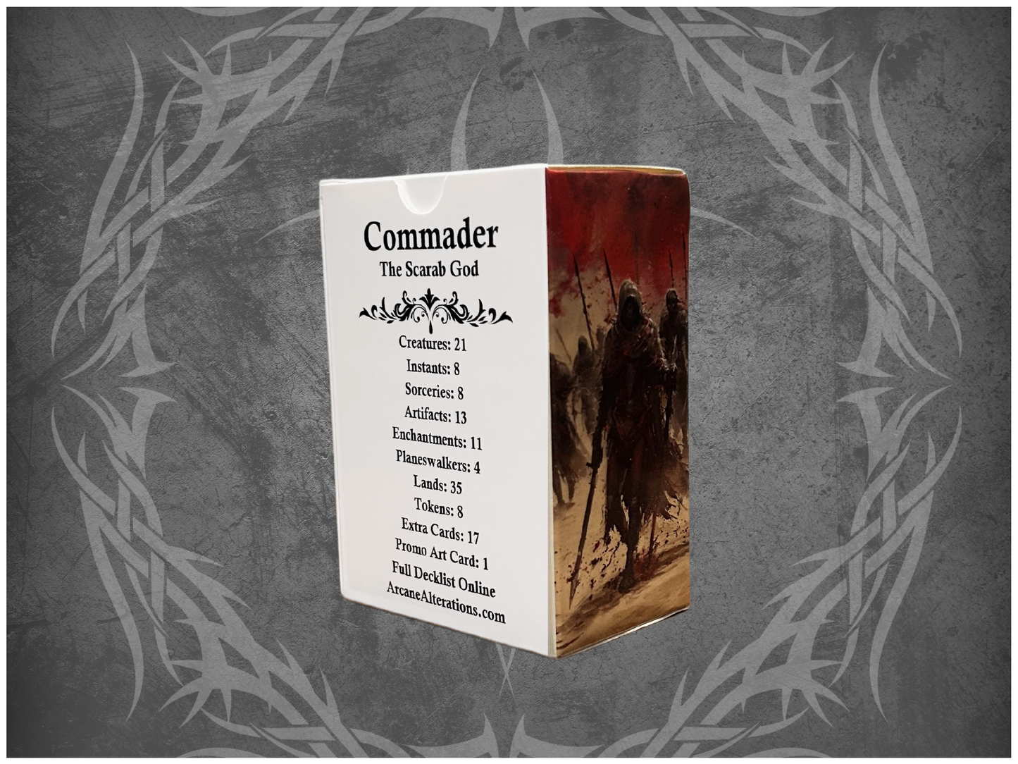 The Scarab God Zombie Tribal Reanimation Commander Deck Fully Customized